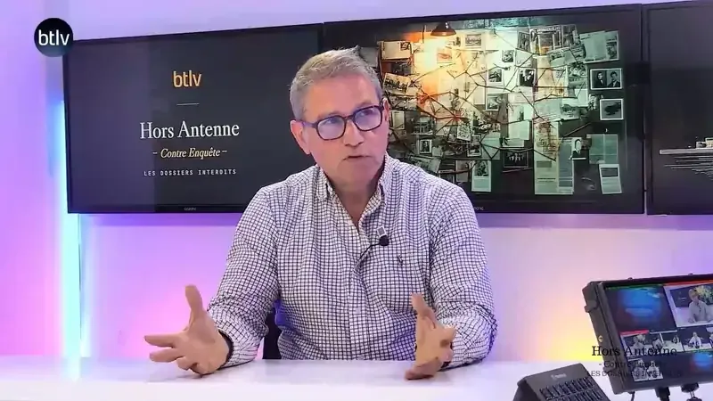 Tournage en cours avec un invité